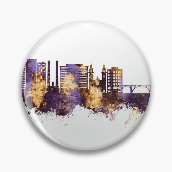 Item preview, Spokane Washington Skyline designed and sold by ArtPrints.