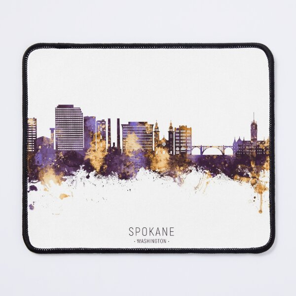 Item preview, Spokane Washington Skyline designed and sold by ArtPrints.