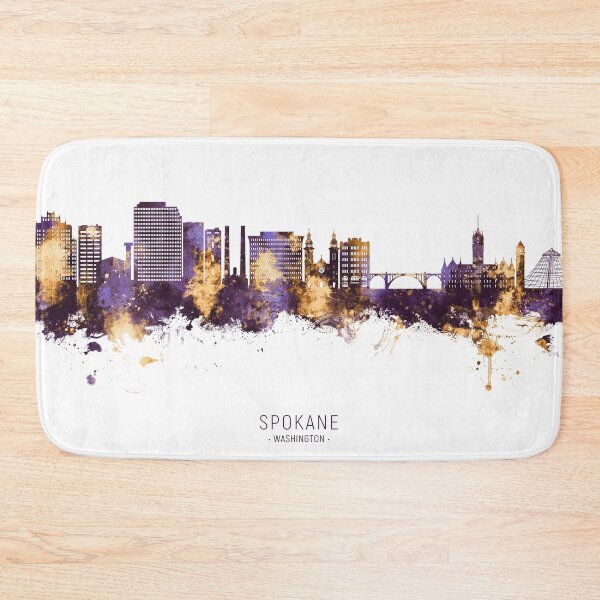 Item preview, Spokane Washington Skyline designed and sold by ArtPrints.