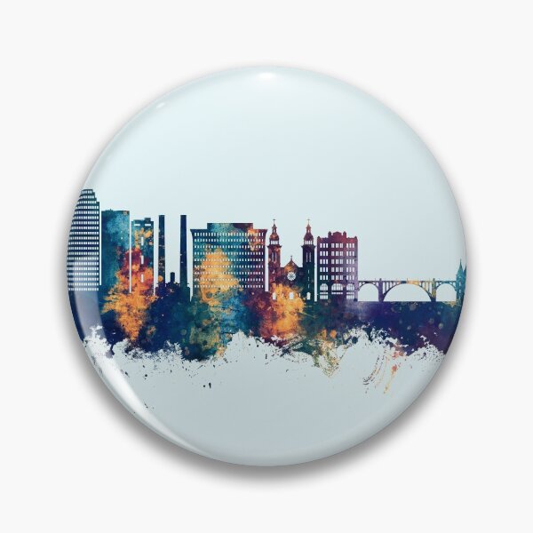 Item preview, Spokane Washington Skyline designed and sold by ArtPrints.