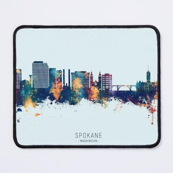 Item preview, Spokane Washington Skyline designed and sold by ArtPrints.