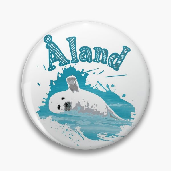 Item preview, Aland vacation Baltic Sea island seal seal designed and sold by Denis Rösler.