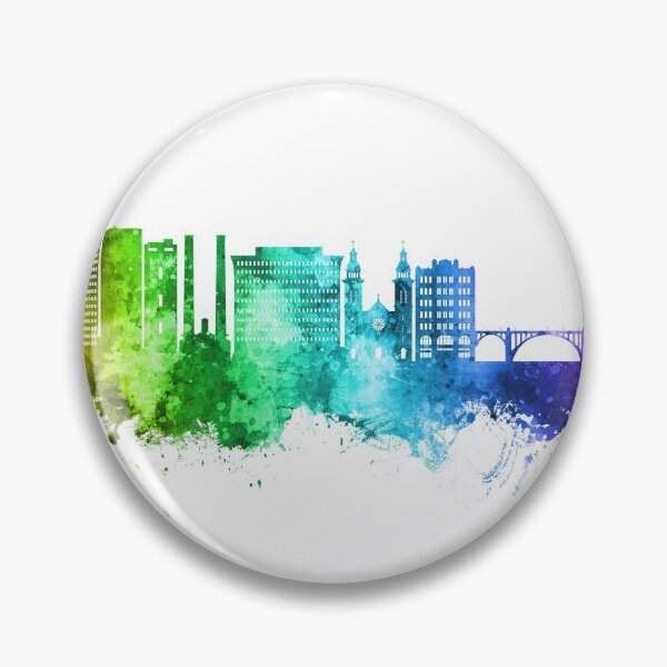 Item preview, Spokane Washington Skyline designed and sold by ArtPrints.