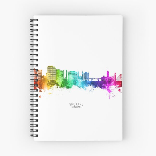 Item preview, Spokane Washington Skyline designed and sold by ArtPrints.