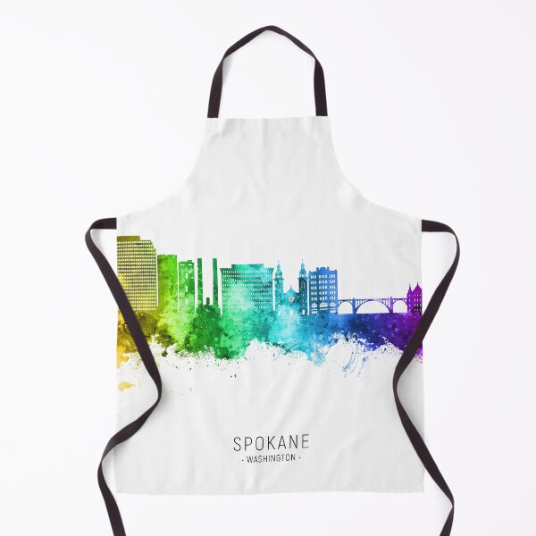 Item preview, Spokane Washington Skyline designed and sold by ArtPrints.