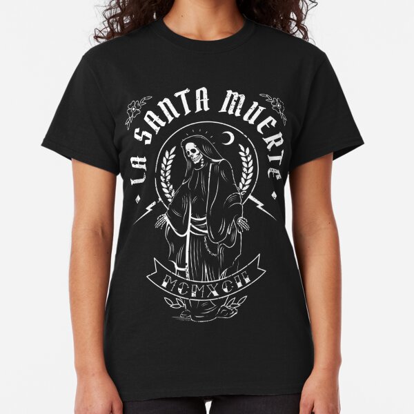 santa muerte t shirt