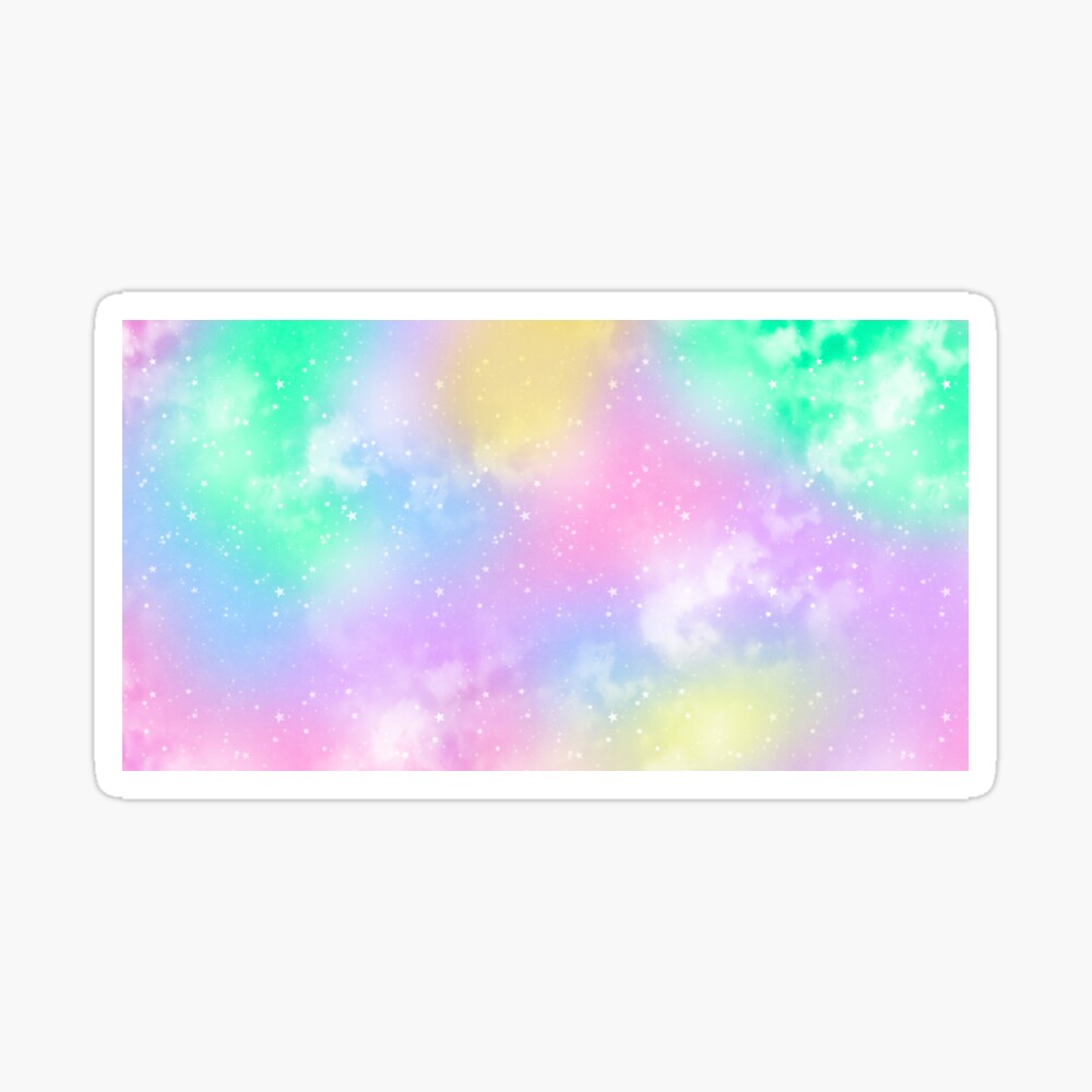 Galaxy Pastel Rainbow Glitter