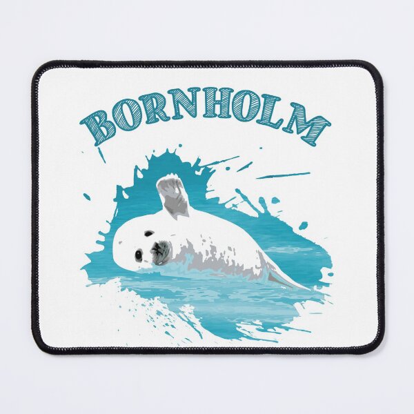 Item preview, Bornholm holiday Baltic Sea island seal seal designed and sold by Denis Rösler.