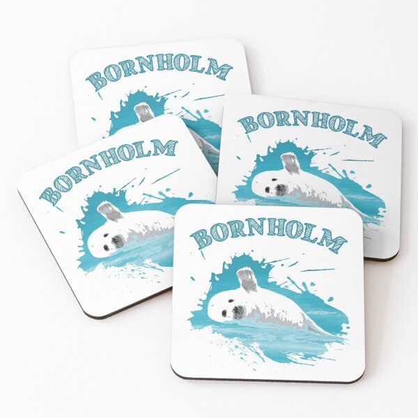 Item preview, Bornholm holiday Baltic Sea island seal seal designed and sold by Denis Rösler.