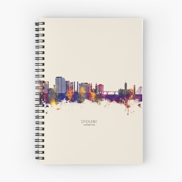 Item preview, Spokane Washington Skyline designed and sold by ArtPrints.