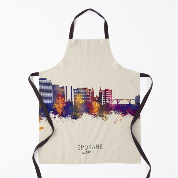 Item preview, Spokane Washington Skyline designed and sold by ArtPrints.
