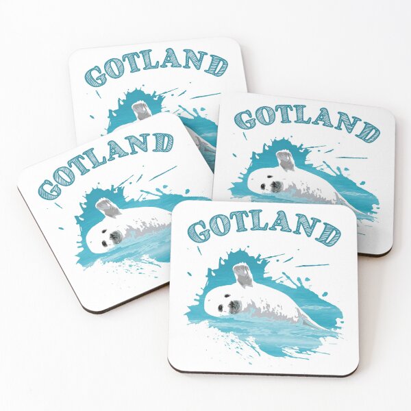 Item preview, Gotland holiday Baltic Sea island seal seal designed and sold by Denis Rösler.