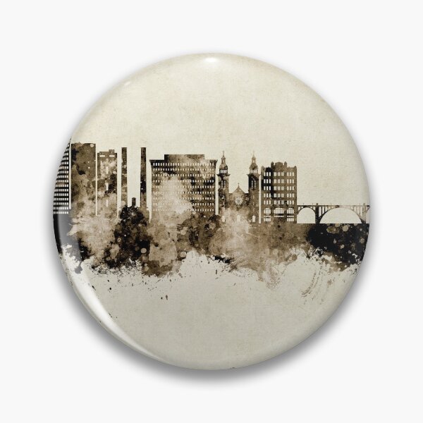Item preview, Spokane Washington Skyline designed and sold by ArtPrints.