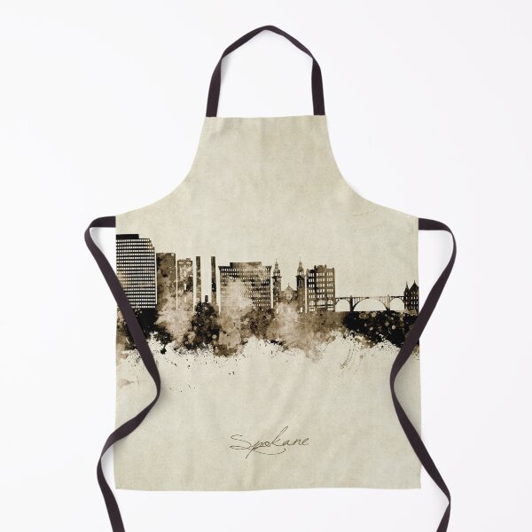 Item preview, Spokane Washington Skyline designed and sold by ArtPrints.