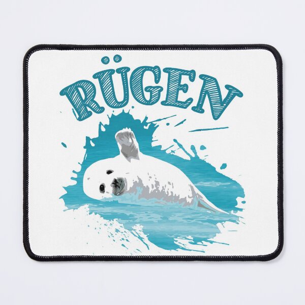 Item preview, Rügen vacation Baltic Sea island seal seal designed and sold by Denis Rösler.