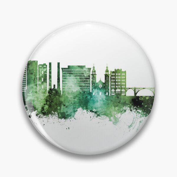 Item preview, Spokane Washington Skyline designed and sold by ArtPrints.