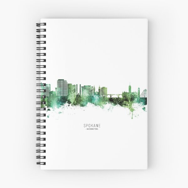 Item preview, Spokane Washington Skyline designed and sold by ArtPrints.