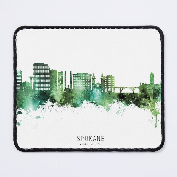 Item preview, Spokane Washington Skyline designed and sold by ArtPrints.
