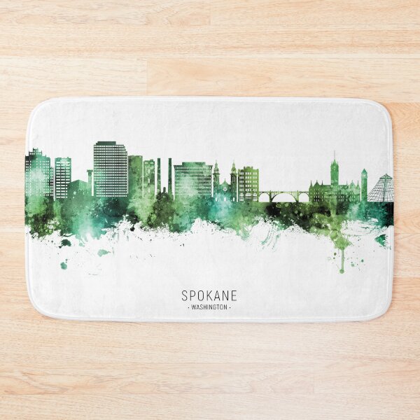 Item preview, Spokane Washington Skyline designed and sold by ArtPrints.