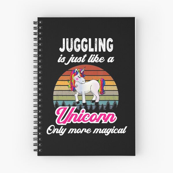 Item preview, Funny Juggling Design Retro Unicorn Vintage Sunset designed and sold by EvaDietrich.
