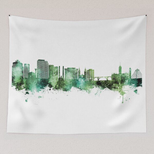 Item preview, Spokane Washington Skyline designed and sold by ArtPrints.