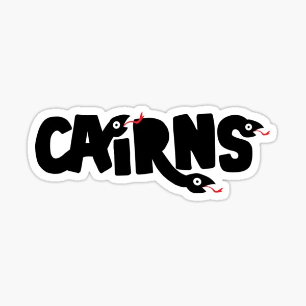 Cairns Original Design Sticker