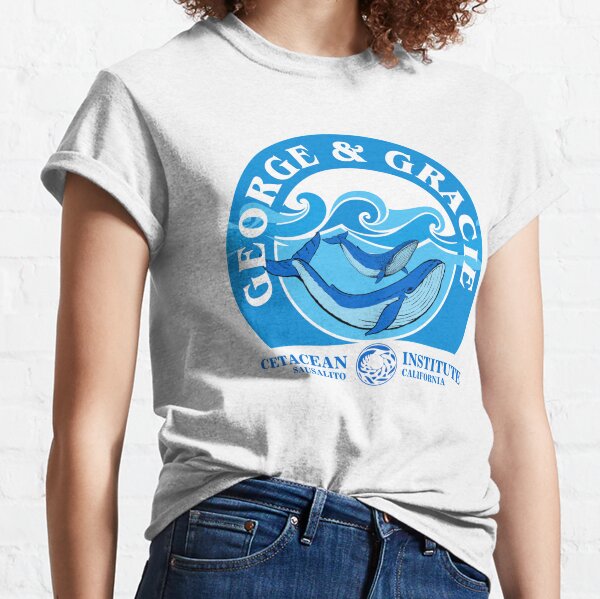 George And Gracie (Cetacean Institute) : Inspired by Star Trek IV : The Voyage Home Classic T-Shirt