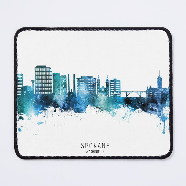 Item preview, Spokane Washington Skyline designed and sold by ArtPrints.