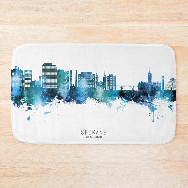 Item preview, Spokane Washington Skyline designed and sold by ArtPrints.