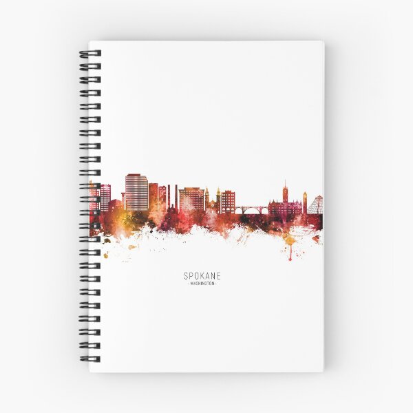 Item preview, Spokane Washington Skyline designed and sold by ArtPrints.