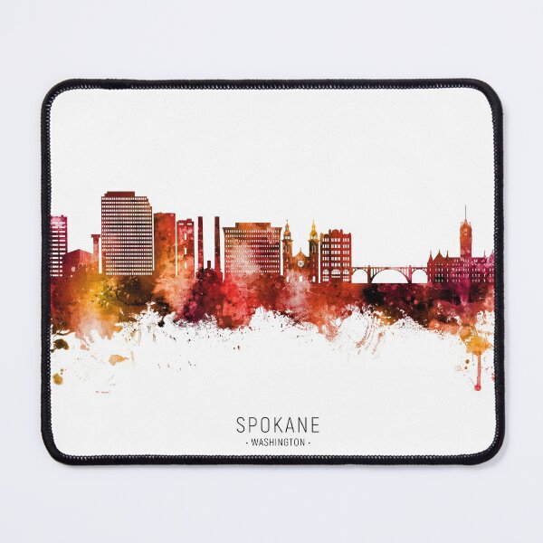 Item preview, Spokane Washington Skyline designed and sold by ArtPrints.