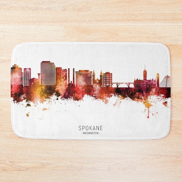 Item preview, Spokane Washington Skyline designed and sold by ArtPrints.
