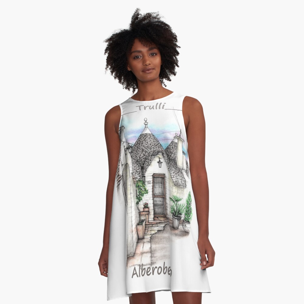 Item preview, A-Line Dress designed and sold by matteo-sketcher.