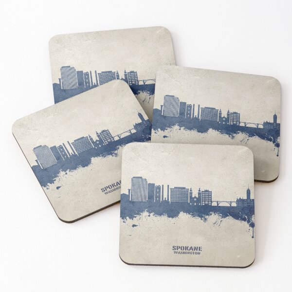 Item preview, Spokane Washington Skyline designed and sold by ArtPrints.