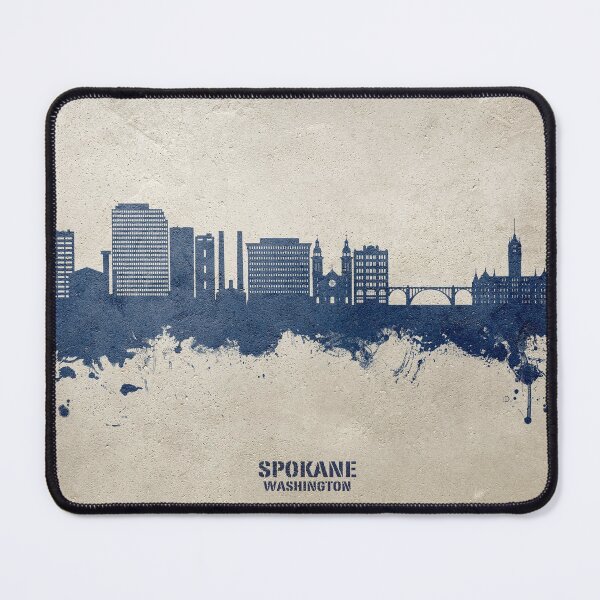 Item preview, Spokane Washington Skyline designed and sold by ArtPrints.