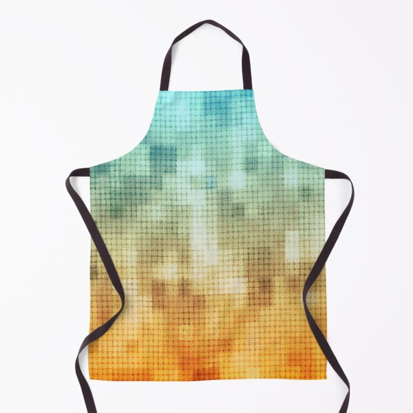 Item preview, graphic design geometric circle pattern abstract background in orange blue designed and sold by Mrvell.