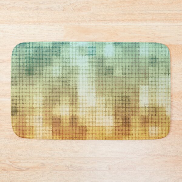 Item preview, graphic design geometric circle pattern abstract background in orange blue designed and sold by Mrvell.