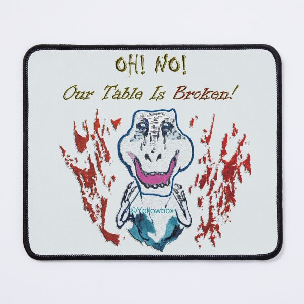 Item preview, Our Table is Broken! - Yellowbox ink painting designed and sold by twyellowbox.