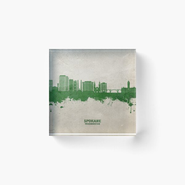 Item preview, Spokane Washington Skyline designed and sold by ArtPrints.