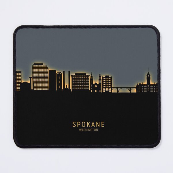 Item preview, Spokane Washington Skyline designed and sold by ArtPrints.