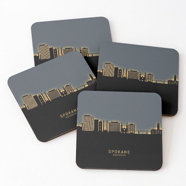 Item preview, Spokane Washington Skyline designed and sold by ArtPrints.
