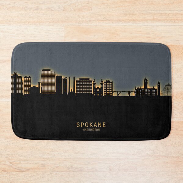 Item preview, Spokane Washington Skyline designed and sold by ArtPrints.