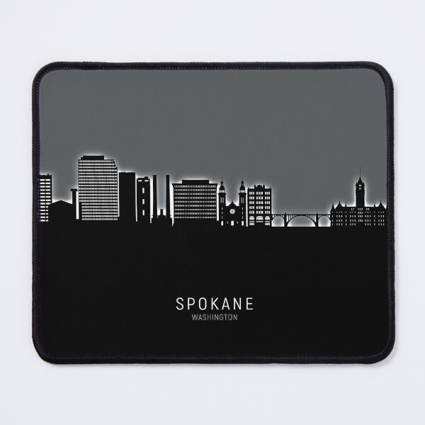 Item preview, Spokane Washington Skyline designed and sold by ArtPrints.