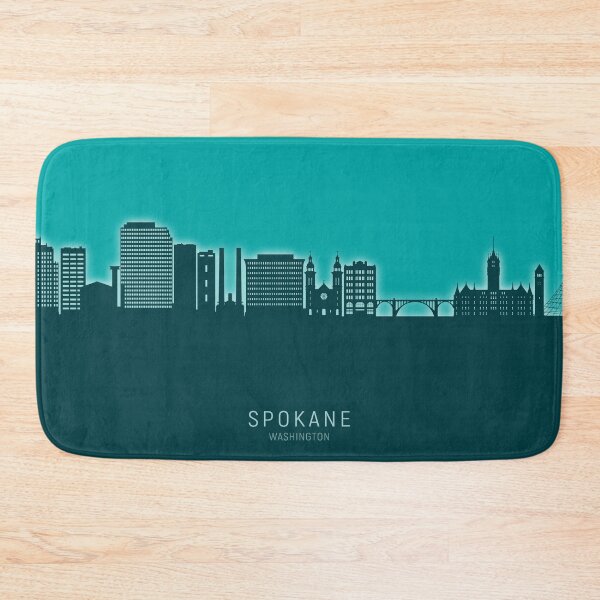 Item preview, Spokane Washington Skyline designed and sold by ArtPrints.