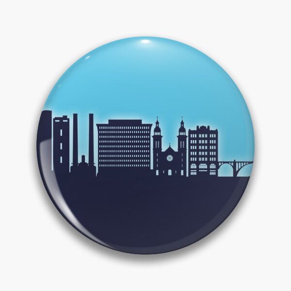 Item preview, Spokane Washington Skyline designed and sold by ArtPrints.