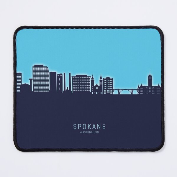 Item preview, Spokane Washington Skyline designed and sold by ArtPrints.