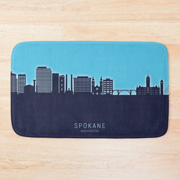 Item preview, Spokane Washington Skyline designed and sold by ArtPrints.
