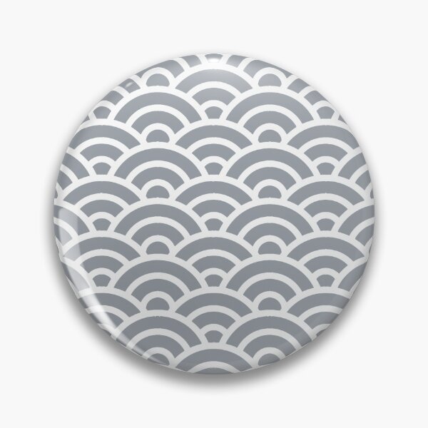 Item preview, GINNEZUMI 236 Seigaiha Waves - Energetic Ver. | Japanese Pattern Wagara designed and sold by Polariszero.