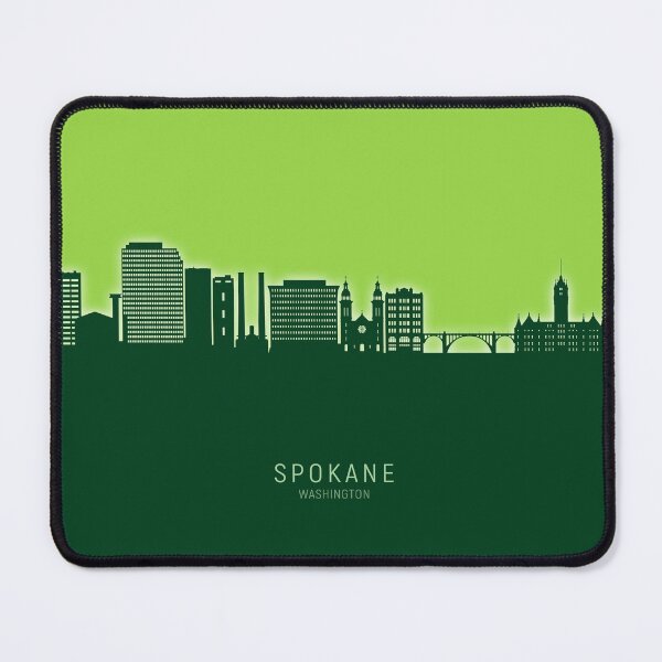 Item preview, Spokane Washington Skyline designed and sold by ArtPrints.