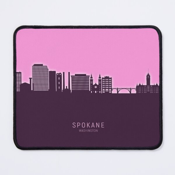 Item preview, Spokane Washington Skyline designed and sold by ArtPrints.